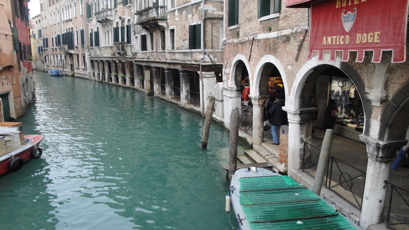 back-canals-of-Venice Great Meals: Our Octopus Dinner with Don Fernando