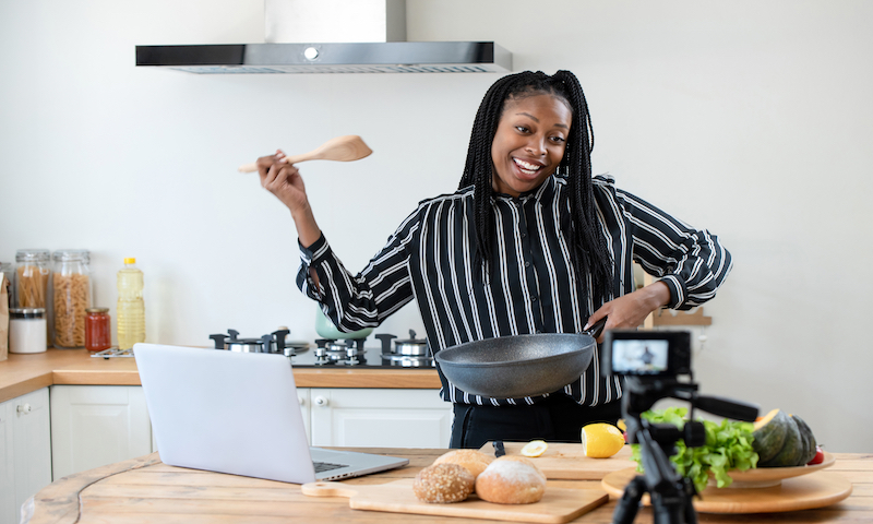 black-vlogger-cooking-work-independent-1 Finding Purpose: 6 Things We Should All Unlearn in 2024