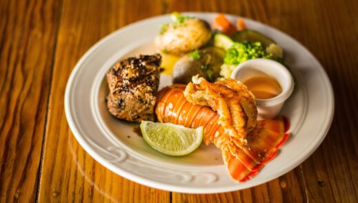 steak-and-lobster-surf-and-turf-dinner-519x295 Embrace South Korean Winter Luxury at Sono Belle Resort
