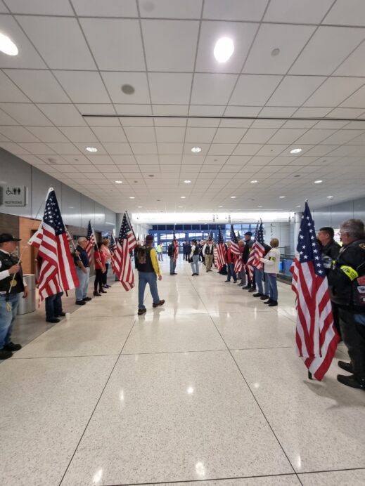 Parade-of-flags-honor-flight-519x692 Vietnam Homecoming: Dad's Journey with the Honor Flight Network