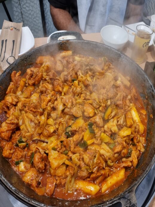 chicken-galbi-after-mixed-Gachang-519x692 The Best Guide to Cafes in Gachang South Korea