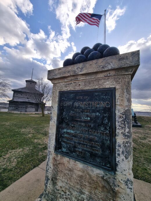 Fort-Armstrong-marker-519x692 Through the Lens of Time: Living in the Historical Heart of Rock Island Arsenal